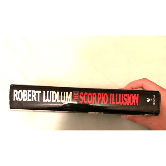 Robert Ludlum the scorpio illusion hardcover book - Picture 3 of 4